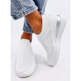 Bayol Baskets compensées chaussettes blanches 1