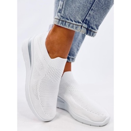 Bayol Baskets compensées chaussettes blanches 2