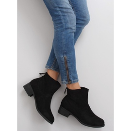 Bottines Jodhpur noires daim noir w117 noir le noir 2