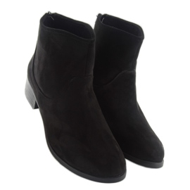 Bottines Jodhpur noires daim noir w117 noir le noir 3