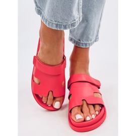 Chaussons femme Orange Fauve 1