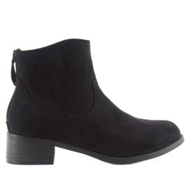 Bottines Jodhpur noires daim noir w117 noir le noir 7