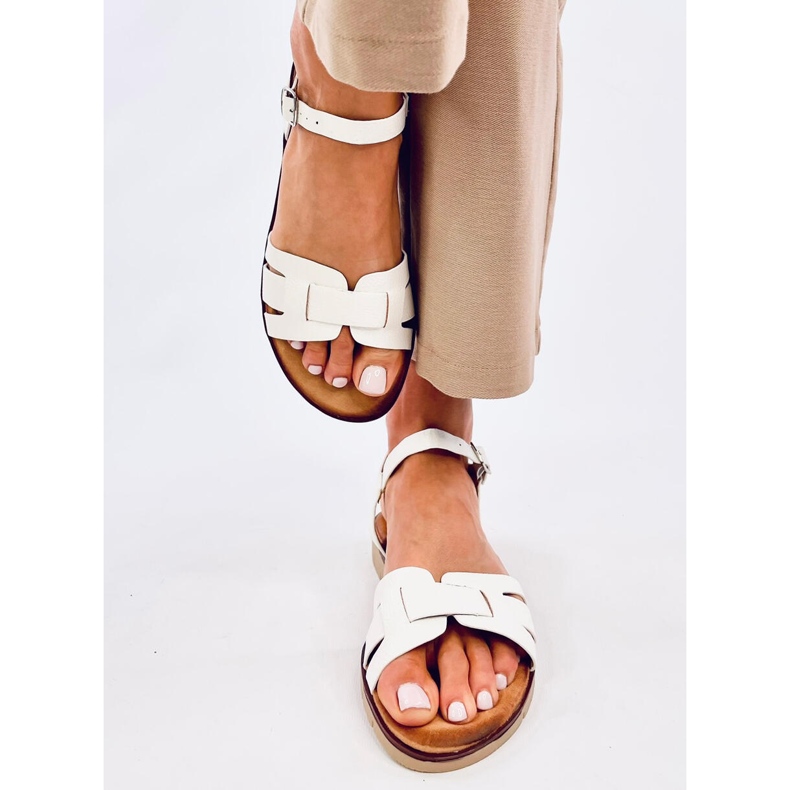 Sandales femme Capilla blanches 1