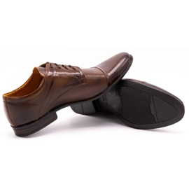 Olivier Chaussures pour hommes 711ACT BRORN brun 3