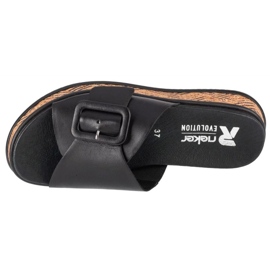 Rieker Flip-Flops W W0803-00 tongs le noir 2