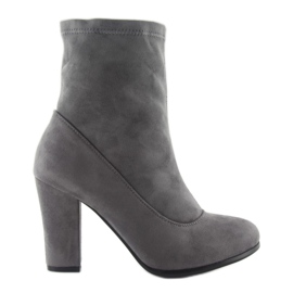 Bottes classiques talons hauts fa141 Gris 6