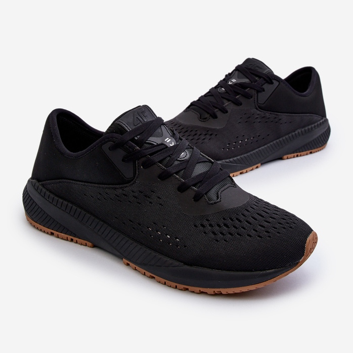 Chaussures de sport pour hommes 4F 4FRSS24FSPOM055 noir le noir 1