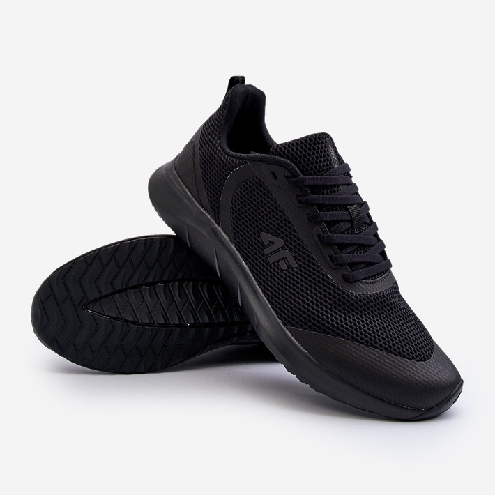 Chaussures de sport pour hommes 4F 4FMM00FSPOM026 noir le noir 1