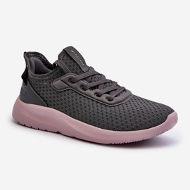 Chaussures de sport pour femmes, baskets 4F 4FRSS24FLOWF055 gris foncé 2