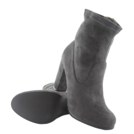 Escarpins d'automne A921 gris 2