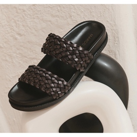 Marco Shoes Tongs Scanno noir 1