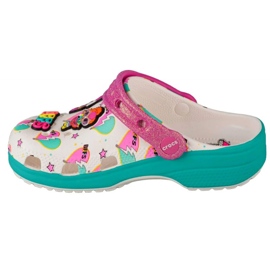 Crocs Lol Surprise Diva Girls Classic Sabot 209466-100 blanche 1
