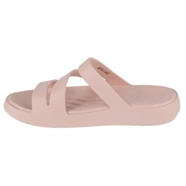 Tongs Crocs Getaway Strappy Sandal 209587-6UR beige 1