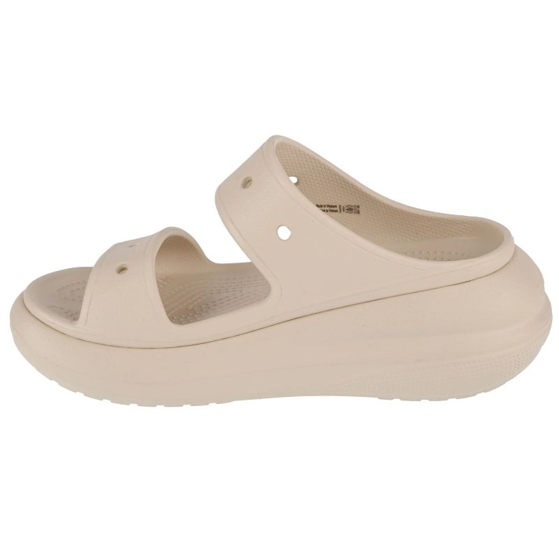Tongs Crocs Crush Sandal 207670-2Y2 beige 1 Tongs Crocs Crush Sandal 207670-2Y2 beige 1