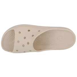 Tongs Crocs Classic Platform Slide 208180-2Y2 beige 2