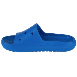 Tongs Crocs Classic Slide V2 209401-4KZ bleu bleu 1