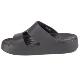 Tongs Crocs Gataway Platform H-Strap 209409-001 noir 1
