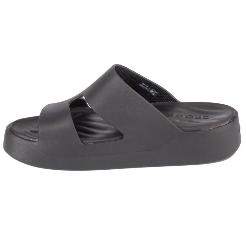 Tongs Crocs Gataway Platform H-Strap 209409-001 le noir 1
