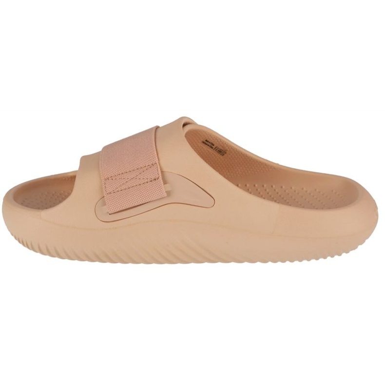 Tongs Crocs Mellow Luxe Recovery Slide 209413-2DS beige 1