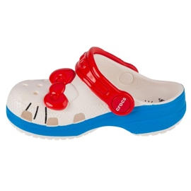Crocs Classic Hello Kitty Iam Clog T 209469-100 tongs blanche 1