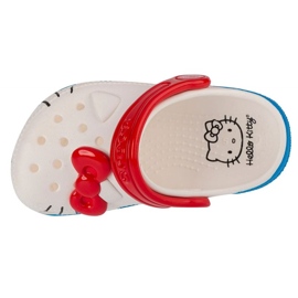 Crocs Classic Hello Kitty Iam Clog T 209469-100 tongs blanche 2