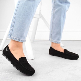 Mocassins en daim Potocki W WOL240A, noir le noir 2