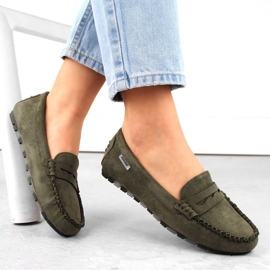 Filippo Mocassins Potocki W WOL240C en daim kaki vert 1