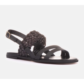 Marco Shoes Sandales Lecce le noir 1