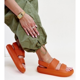 Sandales Attiana orange 1