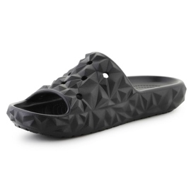 Crocs Classic Géométrique Slide V2 209608-001 tongs le noir 2