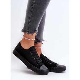 Baskets basses classiques pour femmes noires Caelira 2