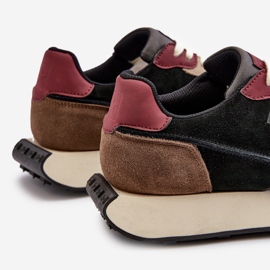 Baskets pour hommes système de mousse à mémoire de forme Big Star NN174357 noir le noir 7