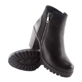 Bottes à talons dd35p noir le noir 3
