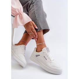 Baskets pour femmes avec système de mousse à mémoire de forme Big Star NN274A483 blanc blanche 8