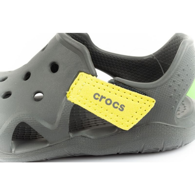 Crocs Swiftwater 204021-08I sandales en mousse vert 1