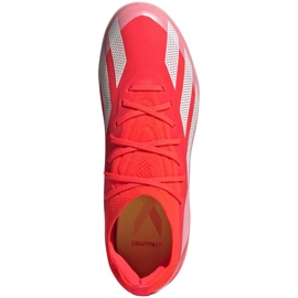 Chaussures de football Adidas X Crazyfast Elite Fg Jr IF0670 rouge 1