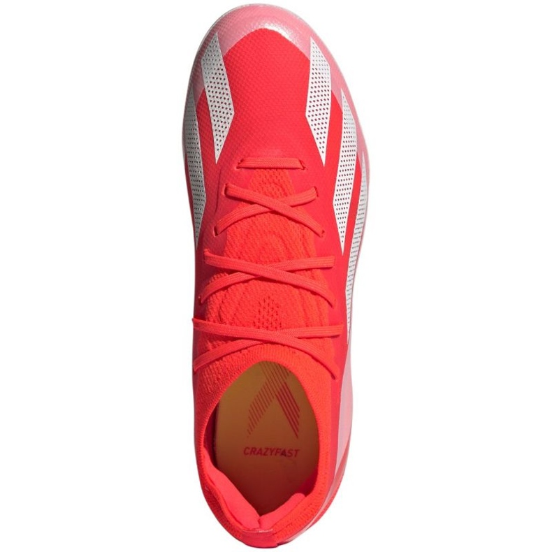 Chaussures de football Adidas X Crazyfast Elite Fg Jr IF0670 rouge 1
