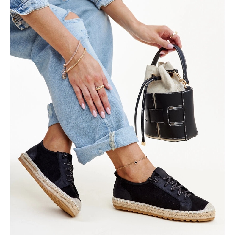 Espadrilles de sport Naila noires 1