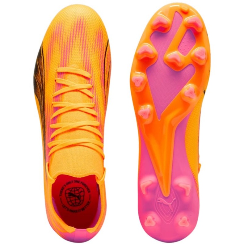 Chaussures de football Puma Ultra Match FG/AG 107754 03 orange 2 Chaussures de football Puma Ultra Match FG/AG 107754 03 orange 2