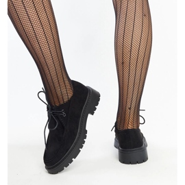 Chaussures Keiko classiques en daim noir le noir 3