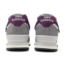 Chaussures New Balance M U574KGN gris 1