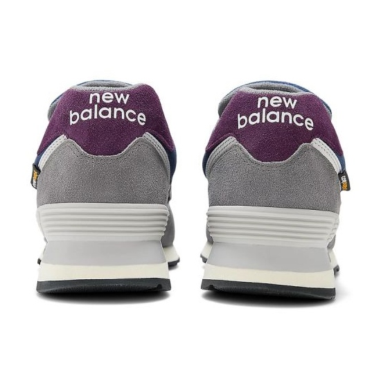 Chaussures New Balance M U574KGN gris 1