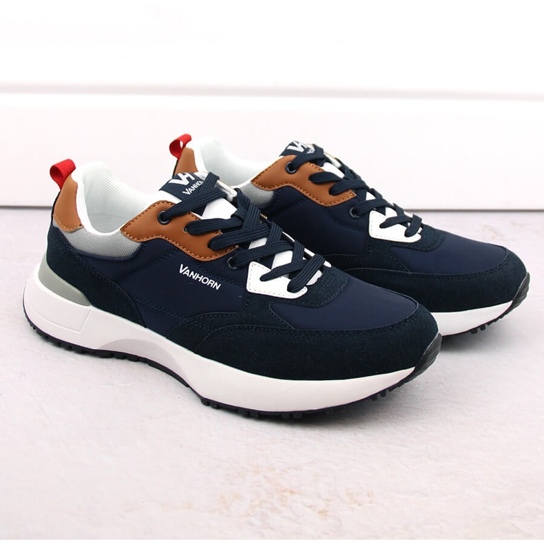 Chaussures de sport softshell homme, bleu marine, Vanhorn 93301 1 Chaussures de sport softshell homme, bleu marine, Vanhorn 93301 1
