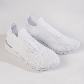 Chaussures de fitness femme blanches 1