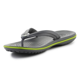 Flip-flip-flip Crocs Crocband Flip 11033-0A1 Gray gris 3 Flip-flip-flip Crocs Crocband Flip 11033-0A1 Gray gris 3