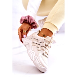 News Chaussures de sport femme Baskets Beige 3