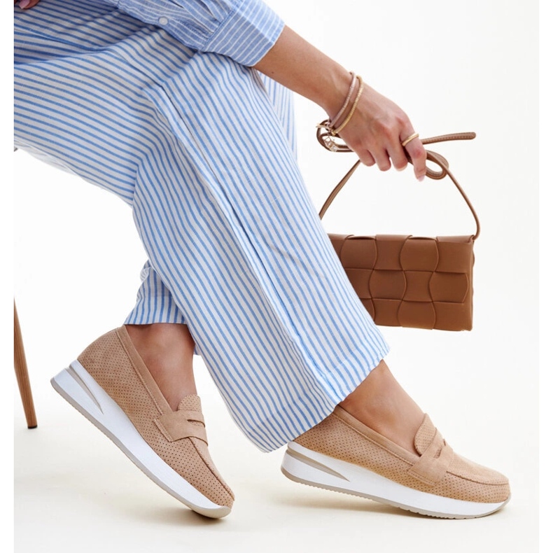 Chaussures Muna perforées marron brun 1 Chaussures Muna perforées marron brun 1