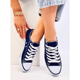 Baskets classiques femme Basic D.BLUE bleu 4