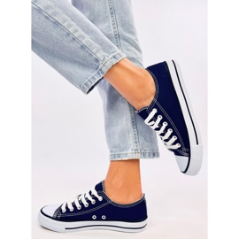 Baskets classiques femme Basic D.BLUE bleu 2