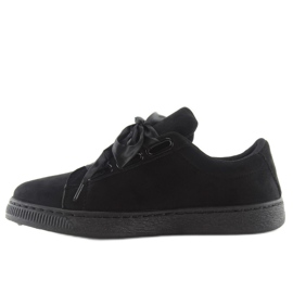 Baskets Avec Perles Noires H99-11 Noir le noir 5